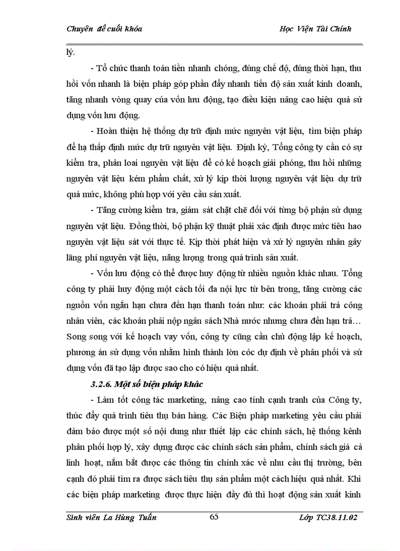 image for page Vốn lưu động và cỏc giải phỏp tài chớnh nõng cao hiệu quả sử dụng vốn lưu động tại cụng ty cổ phần đầu tư Xây Dựng Huy Hùng