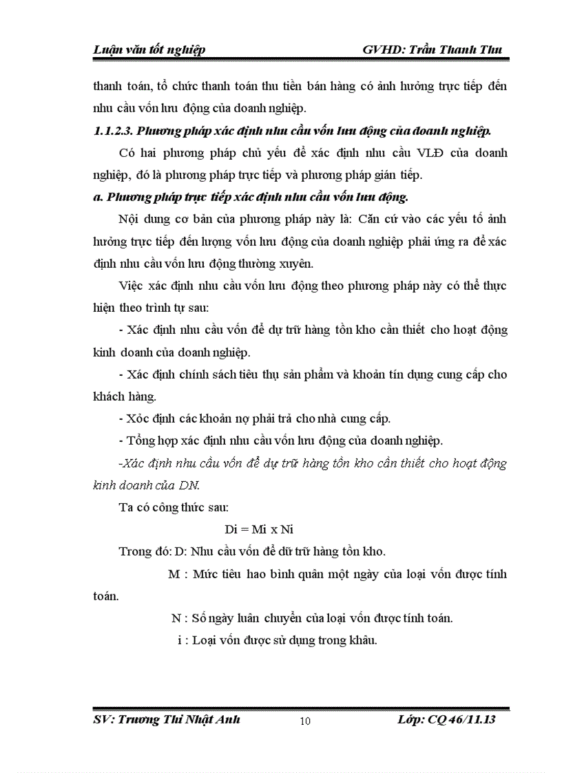 image for page Vốn lưu động và các giải pháp chủ yếu nâng cao hiệu quả sử dụng vốn lưu động tại Công ty Cổ phần Đầu tư Xây dựng và Thương mại Lâm Bình 4