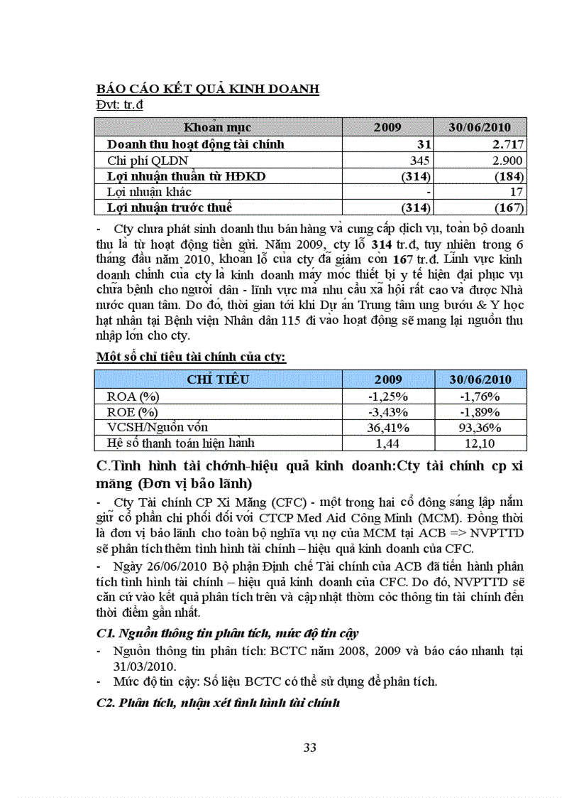 image for page Một số giải pháp nâng cao chất lượng thẩm định tài chính dự án đầu tư trong cho vay trung và dài hạn tại Trung Tõm TDDN KV Miền Bắc Ngõn Hàng TMCP Á Chõu 100 Trần Đại Nghĩa Hà Nội