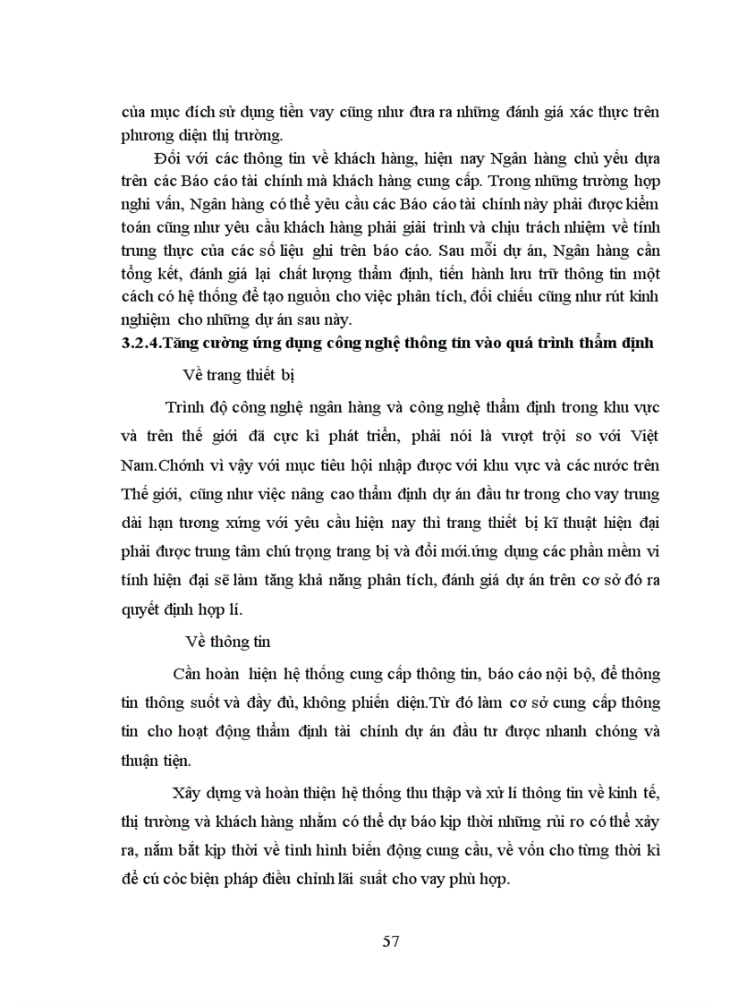 image for page Một số giải pháp nâng cao chất lượng thẩm định tài chính dự án đầu tư trong cho vay trung và dài hạn tại Trung Tõm TDDN KV Miền Bắc Ngõn Hàng TMCP Á Chõu 100 Trần Đại Nghĩa Hà Nội
