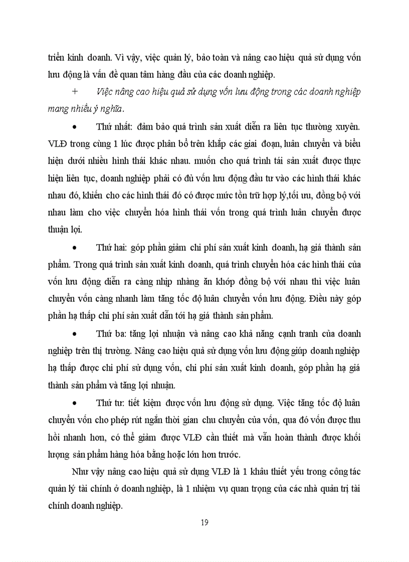 image for page Một số giải pháp nhằm nâng cao hiệu quả sử dụng vốn lưu động tại Công ty CP công nghiệp ô tô Thành Công số 5