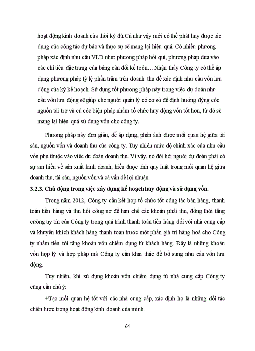 image for page Một số giải pháp nhằm nâng cao hiệu quả sử dụng vốn lưu động tại Công ty CP công nghiệp ô tô Thành Công số 5