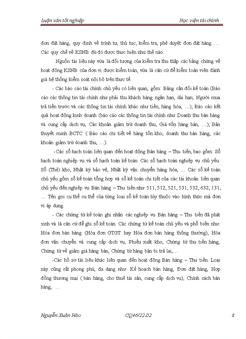 image for page Hoàn thiện quy trình kiểm toán chu kỳ bán hàng và thu tiền trong kiểm toán báo cáo tài chính do công ty TNHH Kiểm toán Âu Lạc CPA thực hiện 3
