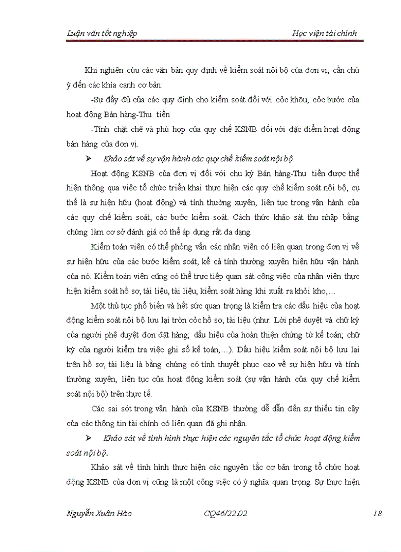 image for page Hoàn thiện quy trình kiểm toán chu kỳ bán hàng và thu tiền trong kiểm toán báo cáo tài chính do công ty TNHH Kiểm toán Âu Lạc CPA thực hiện 3