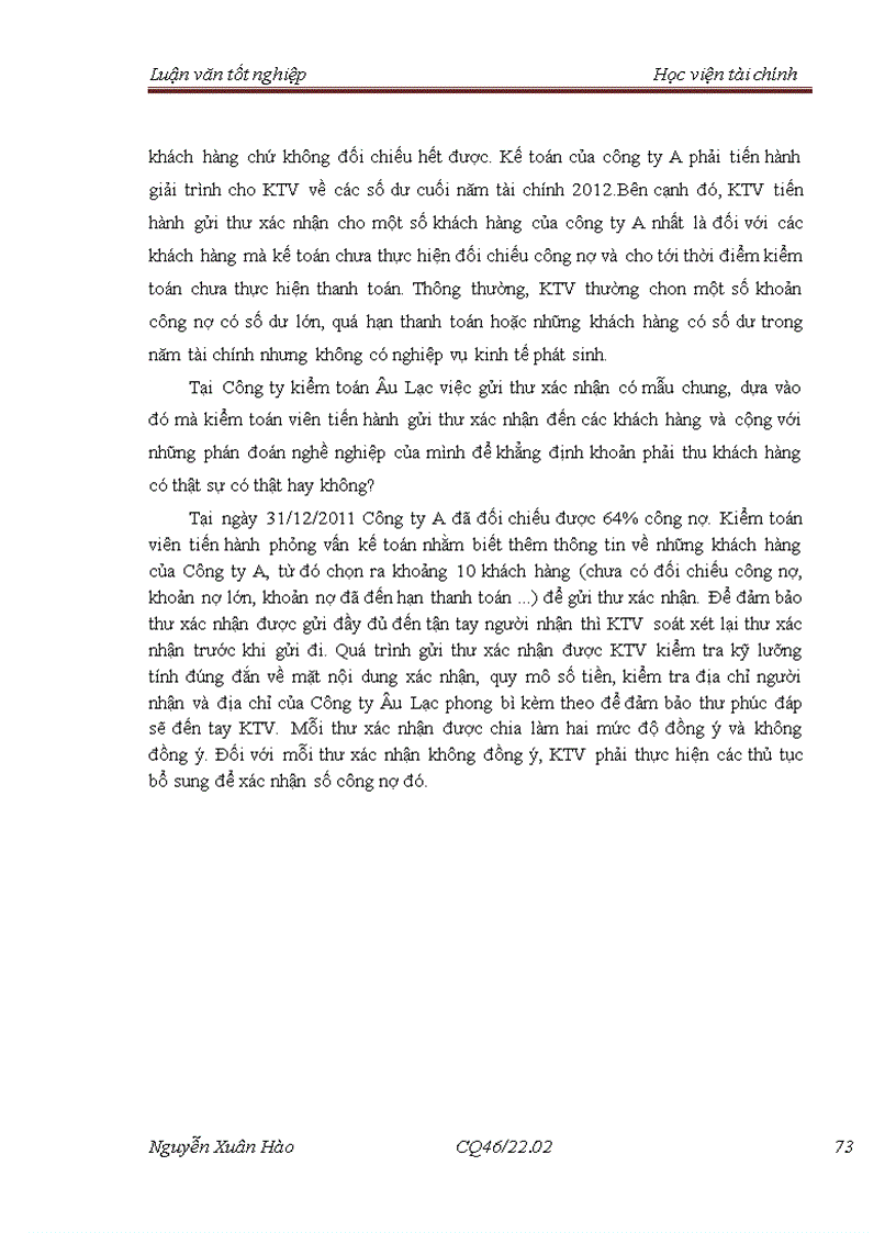 image for page Hoàn thiện quy trình kiểm toán chu kỳ bán hàng và thu tiền trong kiểm toán báo cáo tài chính do công ty TNHH Kiểm toán Âu Lạc CPA thực hiện 3