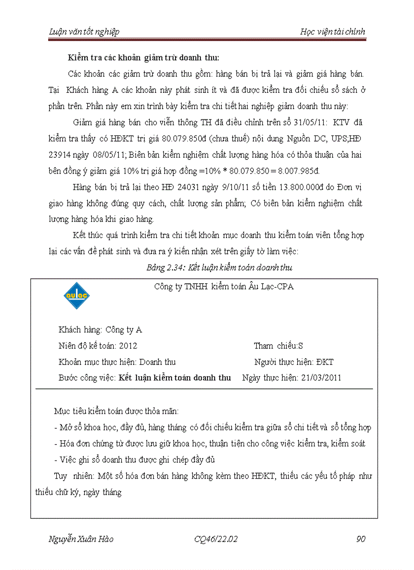 image for page Hoàn thiện quy trình kiểm toán chu kỳ bán hàng và thu tiền trong kiểm toán báo cáo tài chính do công ty TNHH Kiểm toán Âu Lạc CPA thực hiện 3