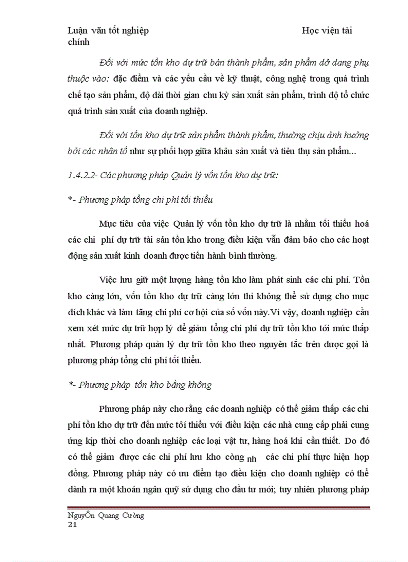 image for page Một số giải pháp nhằm nâng cao hiệu quả sử dụng vốn lưu động tại Công ty cổ phần xây dựng và thương mại 30 4 1