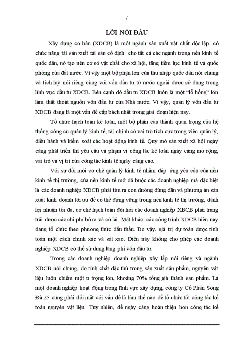 image for page Hoàn thiện kế toán nguyên vật liệu tại công ty Cổ Phần Sông Đà 25 1