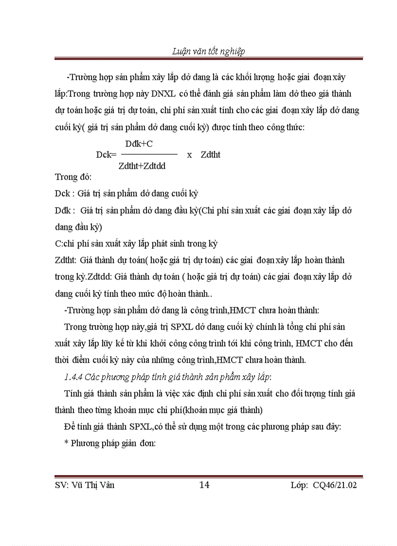 image for page Tổ chức công tác kế toán tập hợp chi phí sản xuất và tính giá thành sản phẩm xây lắp tại Công ty Xây dựng 123 1