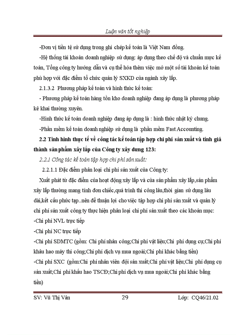 image for page Tổ chức công tác kế toán tập hợp chi phí sản xuất và tính giá thành sản phẩm xây lắp tại Công ty Xây dựng 123 1