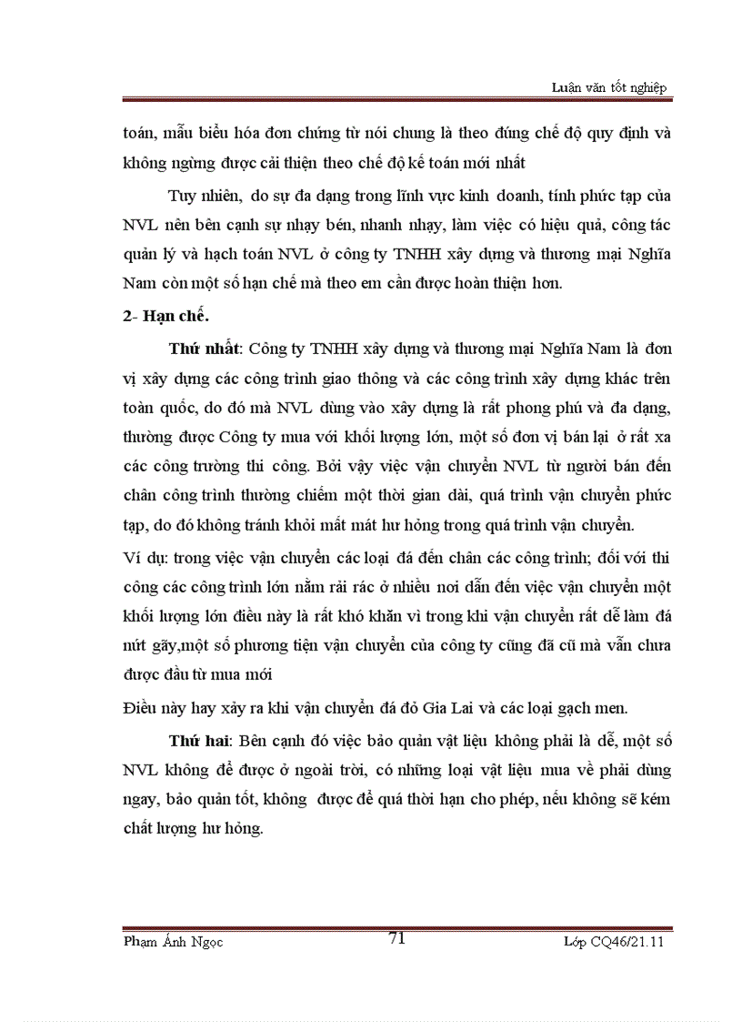image for page Thực trạng công tác kế toán nguyên vật liệu tại công ty tnhh xây dựng và thương mại NGHĨA NAM