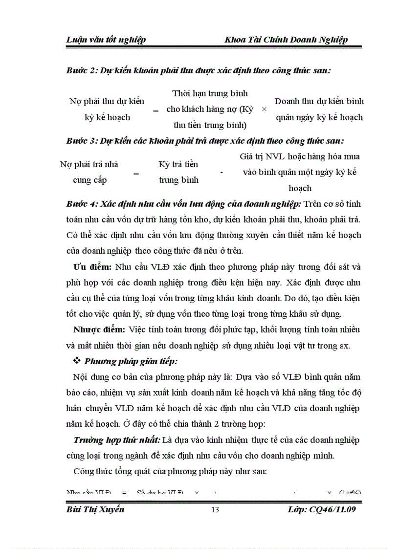 image for page Vốn lưu động và một số giải pháp nhằm nâng cao hiệu quả sử dụng vốn lưu động của công ty cổ phần xây dựng Xuân Mai 3
