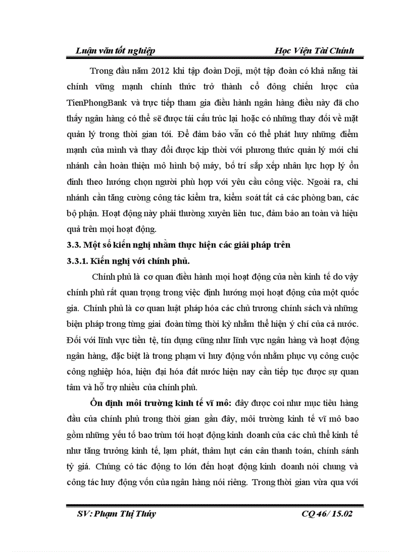 image for page Công tác huy động vốn tại NHTMCP TiênPhong chi nhánh Hoàn Kiếm Thực trạng và giải pháp 1