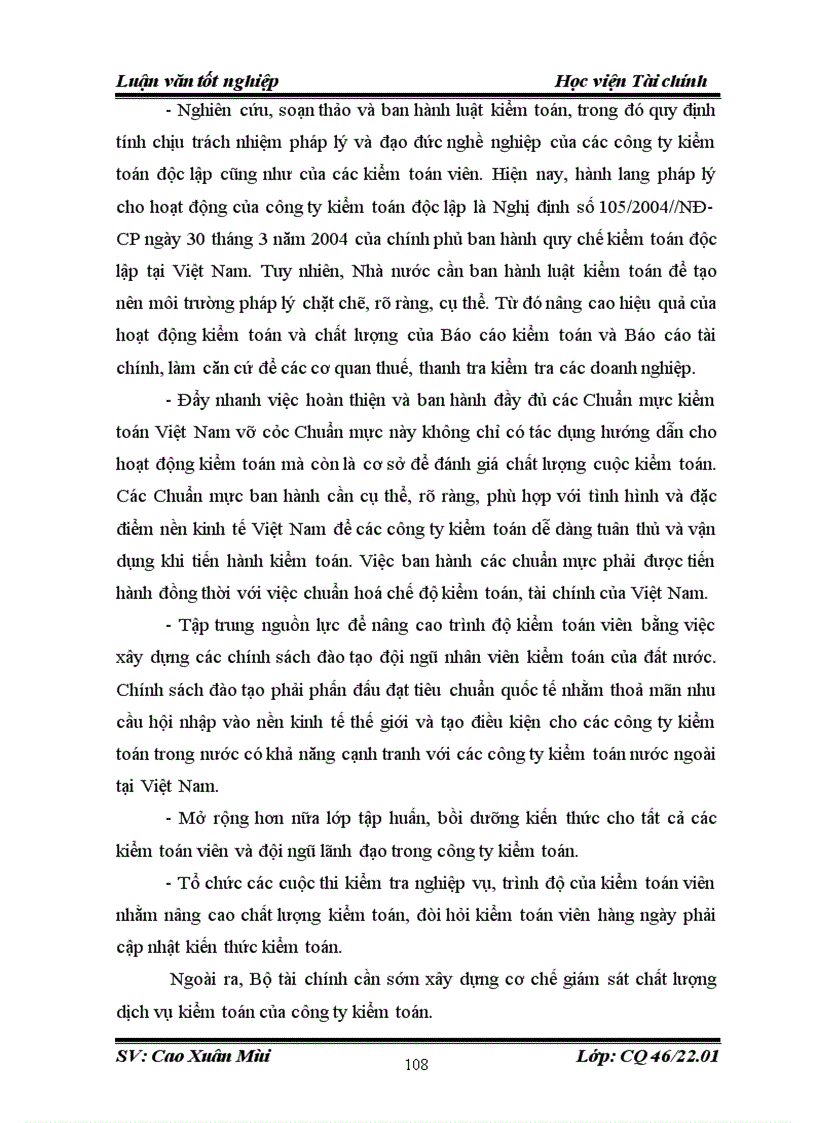 image for page Thực trạng kiểm toán khoản mục vốn bằng tiền trong kiểm toán báo cáotài chính do công ty kiểm toán và tư vấn tài chính quốc tế ifc thực hiện 1