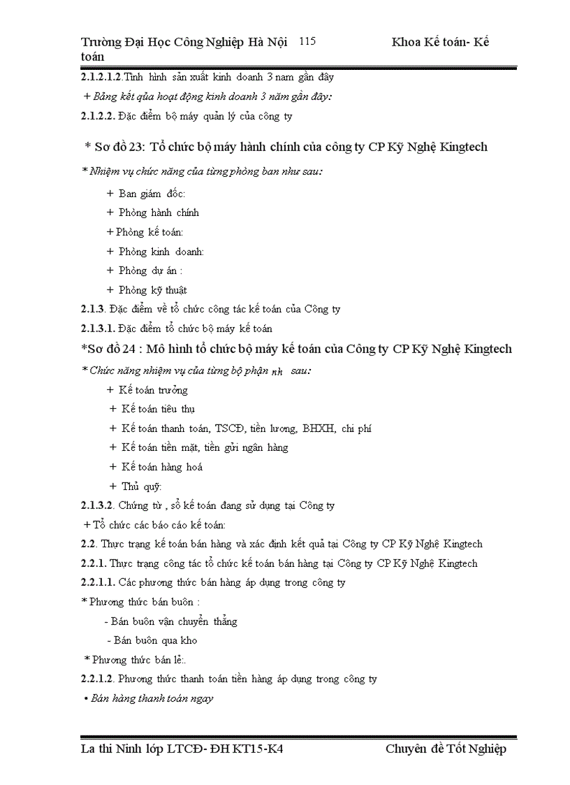 image for page Hoàn thiện kế toán bán hàng và xác định kết quả bán hàng tại Công ty CP Kỹ Nghệ Kingtech 1