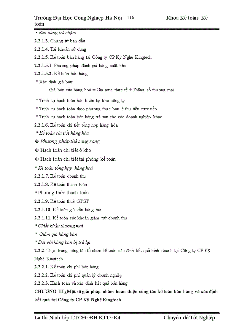 image for page Hoàn thiện kế toán bán hàng và xác định kết quả bán hàng tại Công ty CP Kỹ Nghệ Kingtech 1