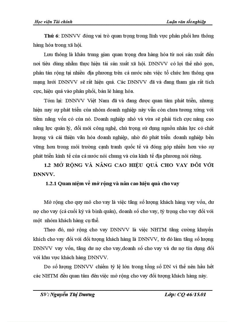 image for page Mở rộng và nâng cao hiệu quả cho vay đối với doanh nghiệp nhỏ và vừa tại Ngân hàng Đầu tư và Phát triển Việt Nam chi nhánh Bắc Hưng Yên 5