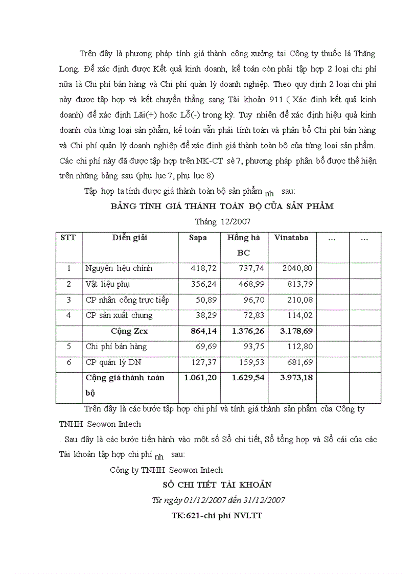 image for page Kế toán tập hợp chi phí sản xuất và tính giá thành sản phẩm ở công ty TNHH Hà Nội Seowon Intech 1
