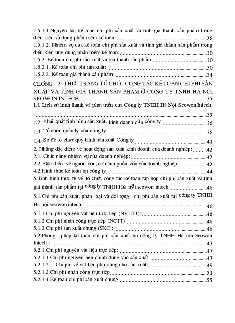 image for page Kế toán tập hợp chi phí sản xuất và tính giá thành sản phẩm ở công ty TNHH Hà Nội Seowon Intech 1
