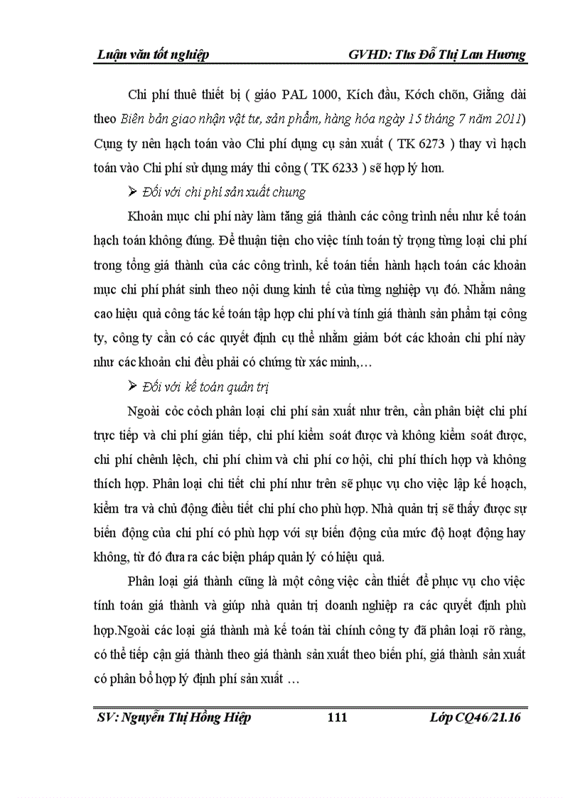 image for page Kế toán tập hợp chi phí sản xuất và tính giá thành sản phẩm tại các doanh nghiệp xây lắp