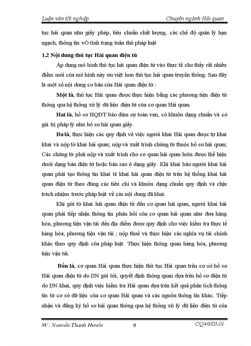 image for page THựC TRạNG VIệC THựC HIệN THủ TụC HảI QUAN ĐIệN Tử TạI CHI CụC HảI QUAN