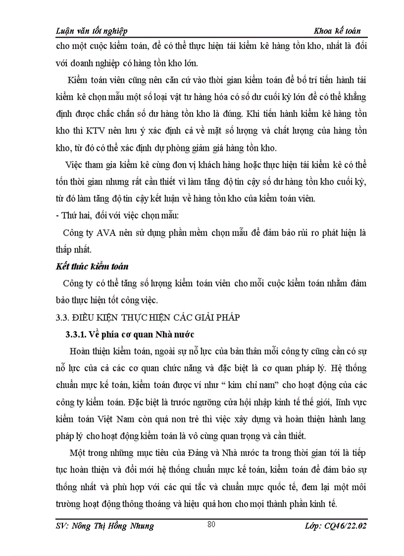 image for page Thực trạng qui trình kiểm toán khoản mục hàng tồn kho trong bctc do công ty tnhh tư vấn kế toán và kiểm toán việt nam thực hiện