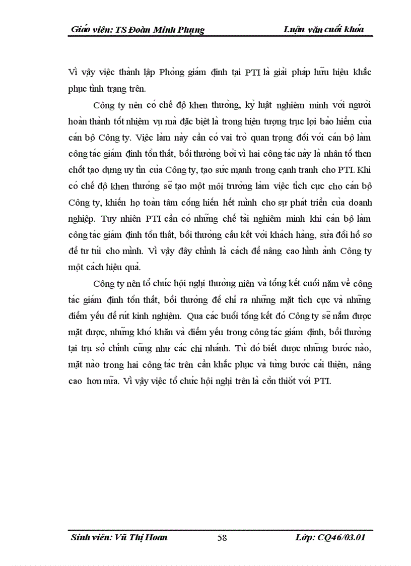image for page Chất lượng công tác giám định bồi thường tổn thất trong bảo hiểm hàng hóa xuất nhập khẩu vận chuyển bằng đường biển tại Tổng Công ty Cổ phần Bảo hiểm Bưu điện thực trạng và giải pháp