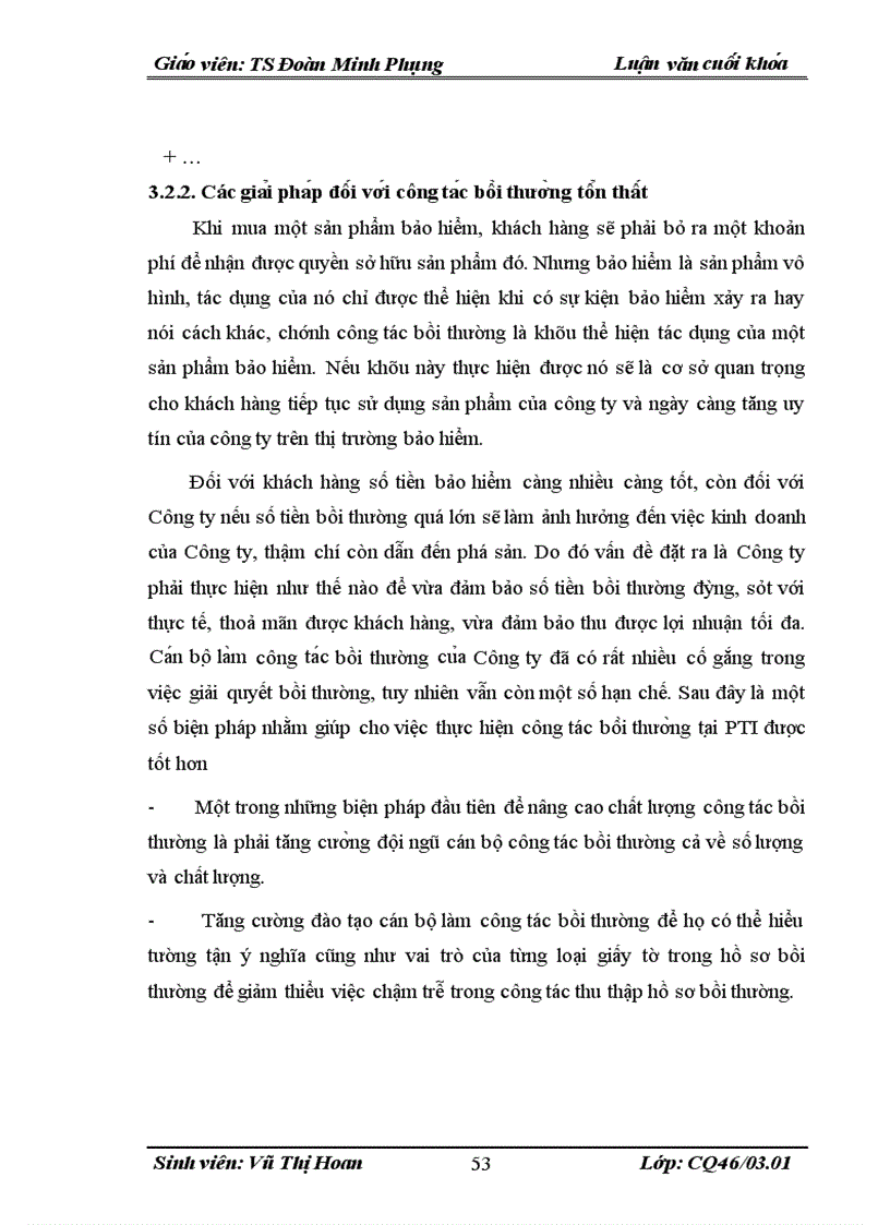 image for page Chất lượng công tác giám định bồi thường tổn thất trong bảo hiểm hàng hóa xuất nhập khẩu vận chuyển bằng đường biển tại Tổng Công ty Cổ phần Bảo hiểm Bưu điện thực trạng và giải pháp 1