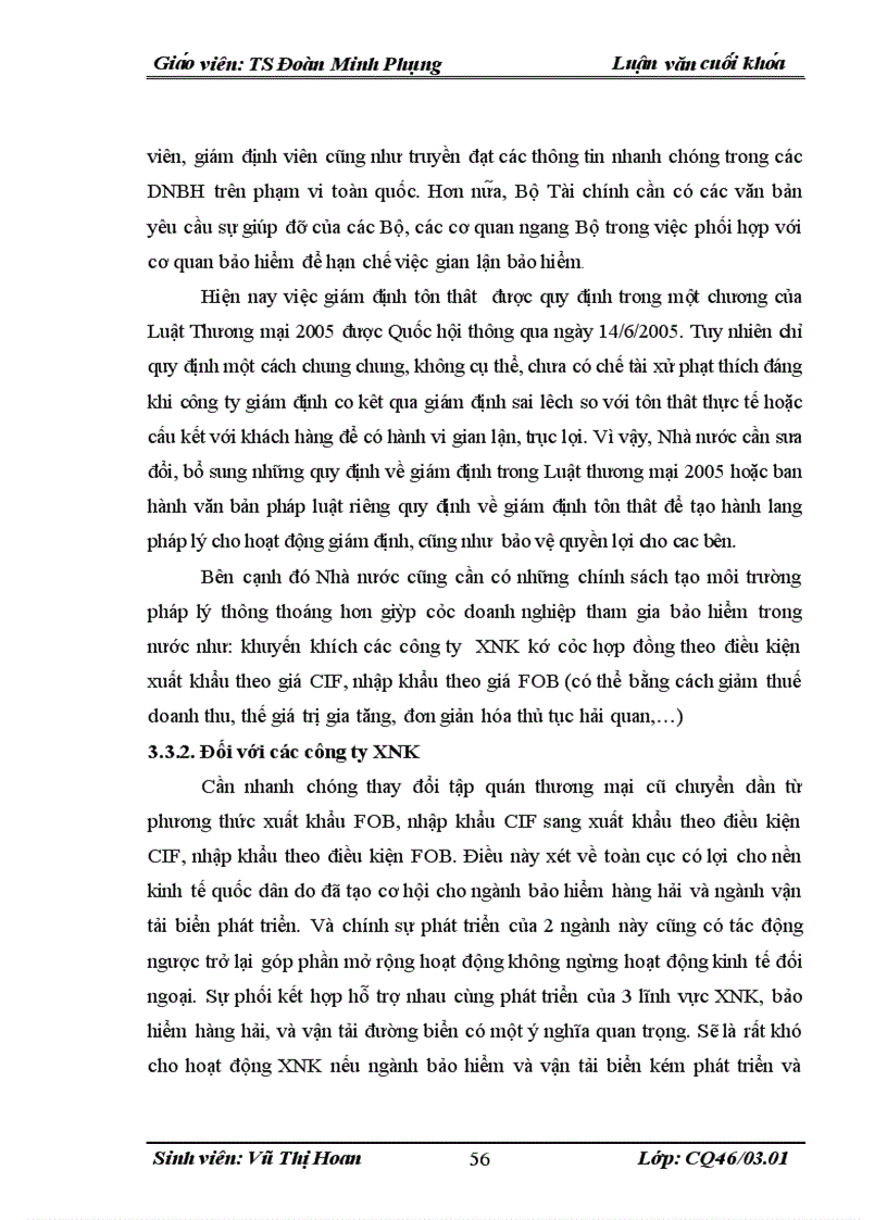 image for page Chất lượng công tác giám định bồi thường tổn thất trong bảo hiểm hàng hóa xuất nhập khẩu vận chuyển bằng đường biển tại Tổng Công ty Cổ phần Bảo hiểm Bưu điện thực trạng và giải pháp 1