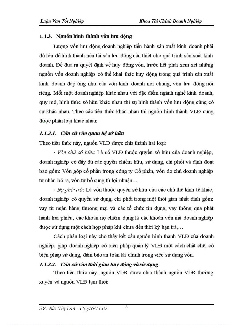 image for page Một số giải pháp nhằm nâng cao hiệu quả sử dụng vốn lưu động tại công ty cổ phần Cơ điện Hoàng Gia 1