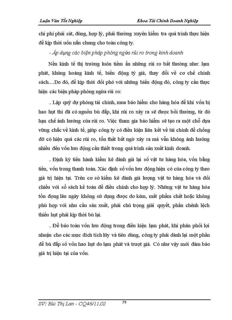 image for page Một số giải pháp nhằm nâng cao hiệu quả sử dụng vốn lưu động tại công ty cổ phần Cơ điện Hoàng Gia 1