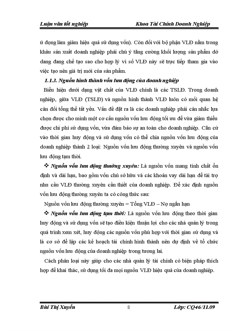 image for page Vốn lưu động và một số giải pháp nhằm nâng cao hiệu quả sử dụng vốn lưu động của công ty cổ phần xây dựng Xuân Mai 4