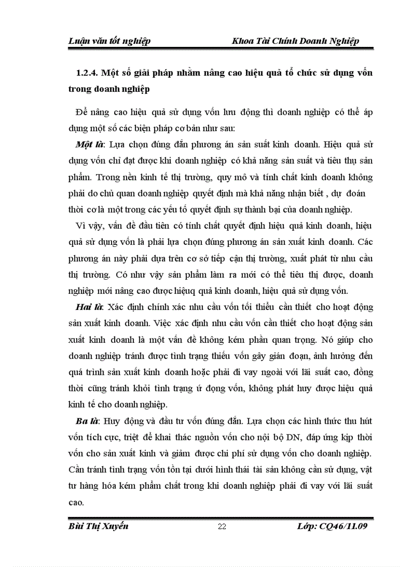 image for page Vốn lưu động và một số giải pháp nhằm nâng cao hiệu quả sử dụng vốn lưu động của công ty cổ phần xây dựng Xuân Mai 4