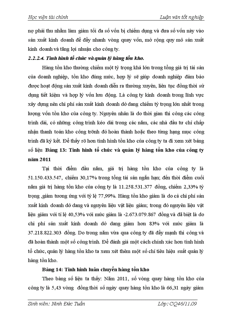 image for page Thực trạng quản lý sử dụng vốn lưu động và một số biện pháp góp phần nâng cao hiệu quả sử dụng vốn lưu động tại công ty cổ phần đầu tư THÀNH AN 1