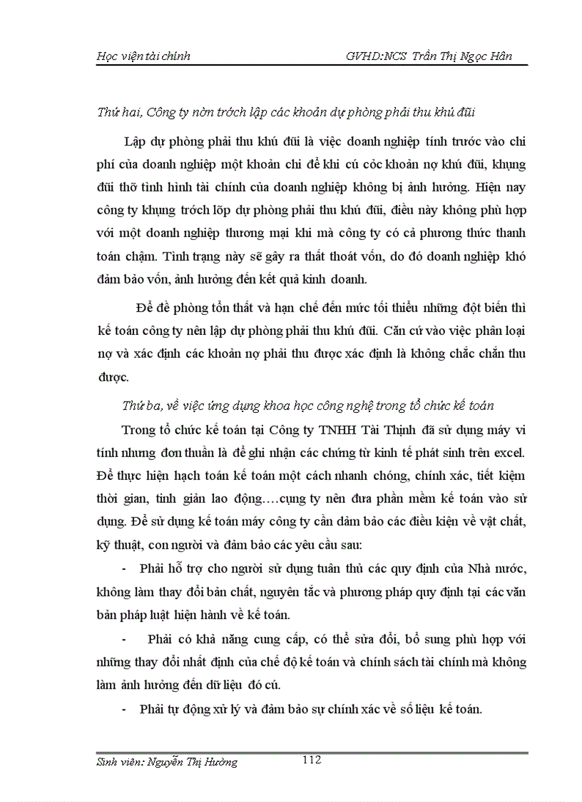 image for page Tổ chức công tác kế toán bán hàng và xác định kết quả kinh doanh tại công ty TNHH Tài Thịnh 1