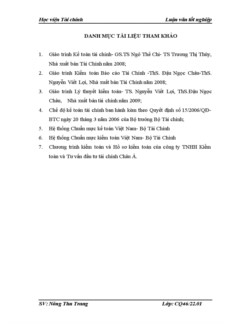 image for page Hoàn thiện quy trình kiểm toán vốn bằng tiền trong kiểm toán Báo cáo tài chính do Công ty TNHH Kiểm toán và Tư vấn đầu tư Tài chính Châu Á FADACO thực hiện 4