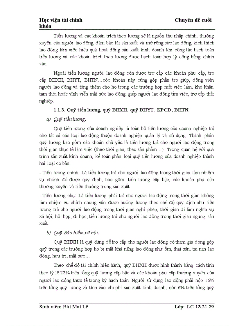 image for page Tổ chức công tác kế toán tiền lương và các khoản trích theo lương tại Công ty Cổ phần đầu tư và sản xuất Tràng Tiền Plaza 6