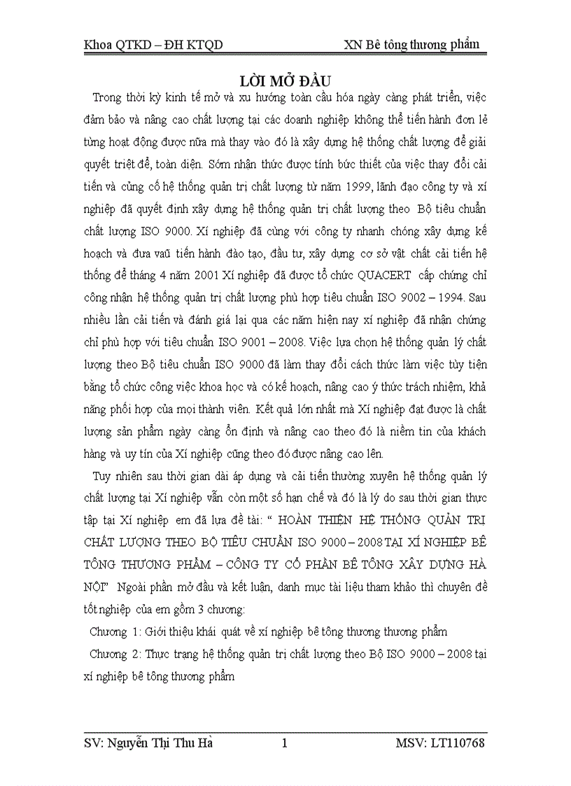 image for page Hoàn thiện hệ thống quản trị chất lượng theo bộ tiêu chuẩn iso 9000 2008 tại xí nghiệp bê tông thương phẩm công ty cổ phần bê tông xây dựng hà nội 3