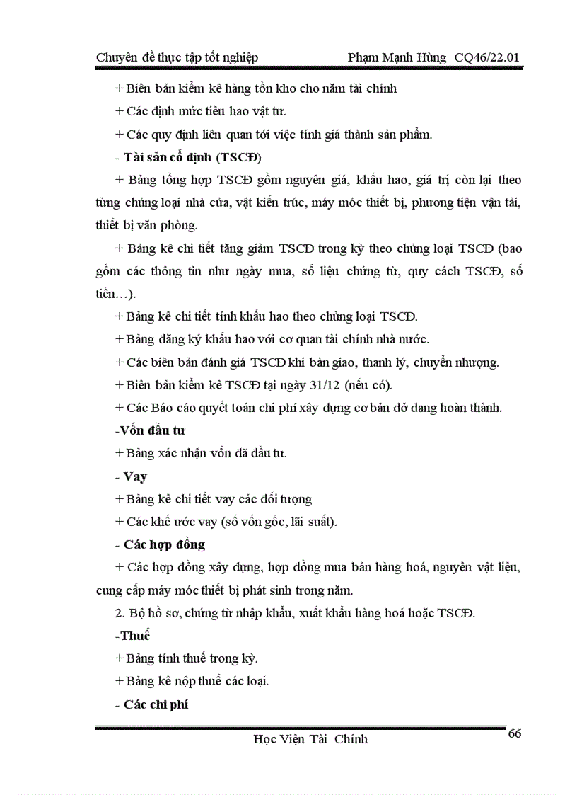 image for page Hoàn thiện kiểm toán khoản mục TSCĐ trong kiểm toán báo cáo tài chính do công ty TNHH Kiểm toán và Tư vấn thuế ATC thực hiện 3