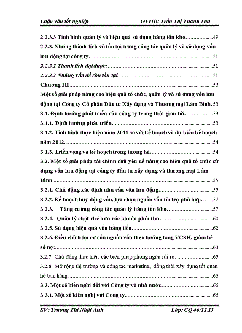 image for page Vốn lưu động và các giải pháp chủ yếu nâng cao hiệu quả sử dụng vốn lưu động tại Công ty Cổ phần Đầu tư Xây dựng và Thương mại Lâm Bình 5