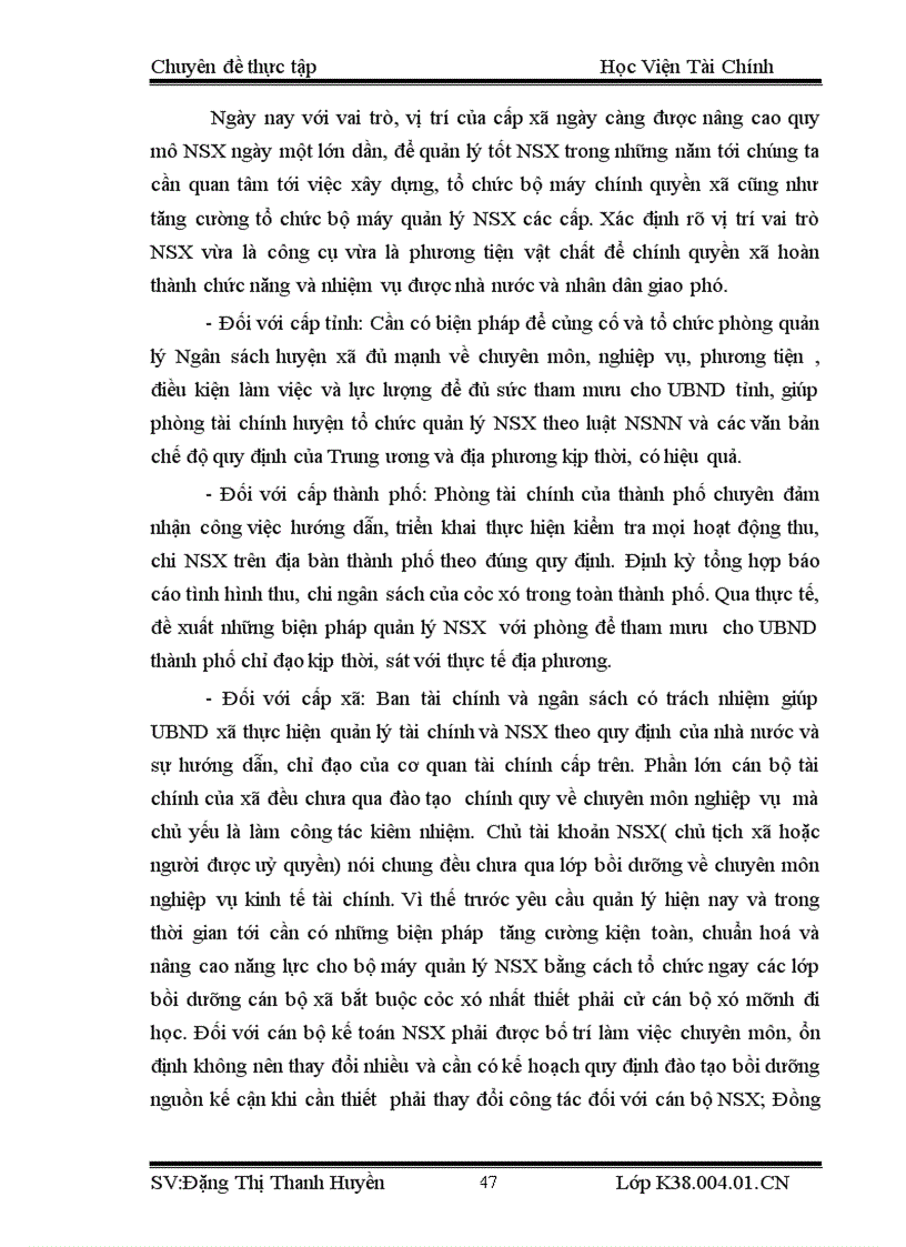 image for page Một số giải pháp nhằm tăng cường công tác quản lý Ngân sách xã trên địa bàn thành phố Thanh Hóa 3