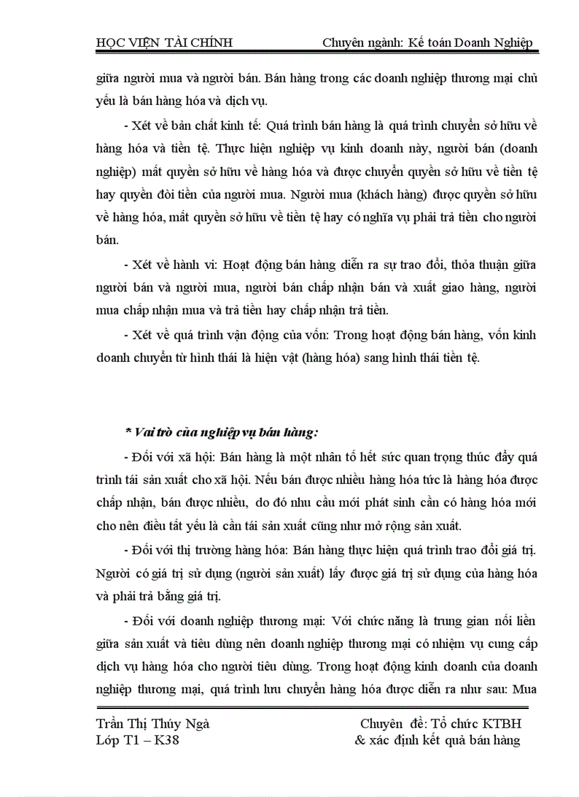 image for page Tổ chức kế toán bán hàng và xác định kết quả bán hàng tại Công ty TNHH Đầu tư Thương mại Ngọc Sơn 3