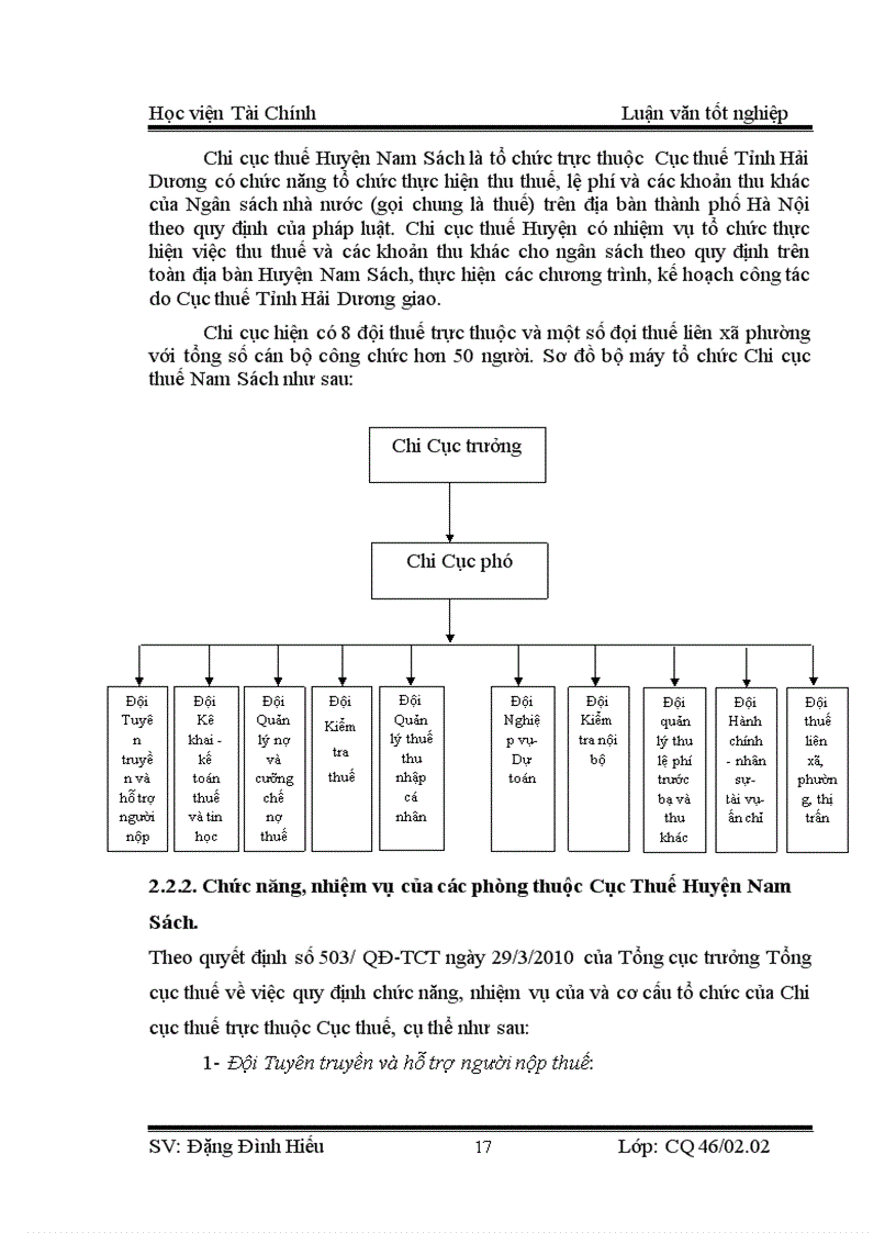 image for page Thực trạng quản lý thuế giá trị gia tăng đối với Doanh nghiệp tư nhân tại Chi cục Thuế Nam Sách Tỉnh Hải Dương 1