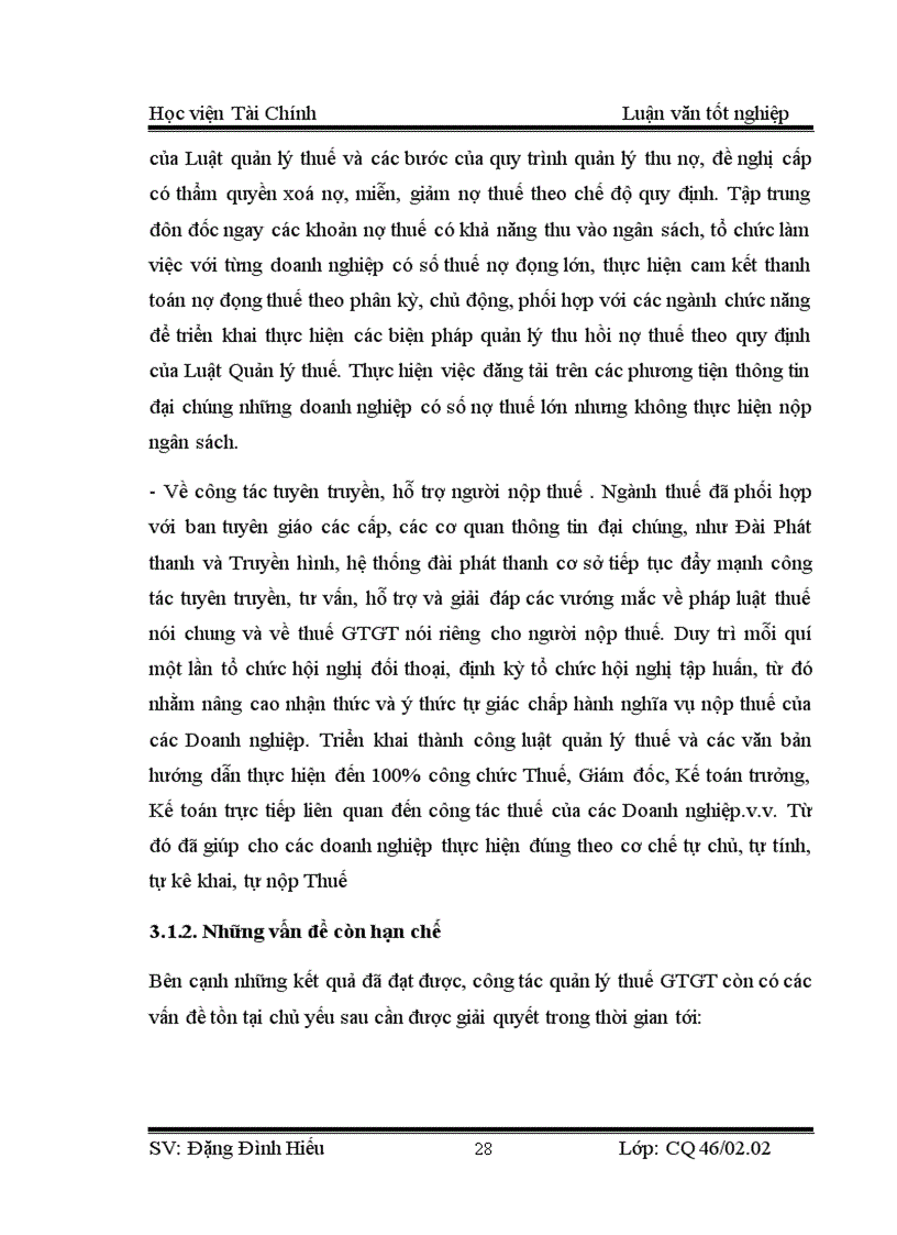 image for page Thực trạng quản lý thuế giá trị gia tăng đối với Doanh nghiệp tư nhân tại Chi cục Thuế Nam Sách Tỉnh Hải Dương 1