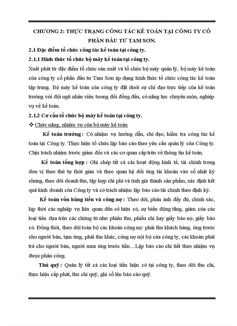 image for page Hoàn thiện công tác kế toán tập hợp chi phí sản xuất và tính giá thành sản phẩm tại công ty cổ phần đầu tư Tam Sơn 5