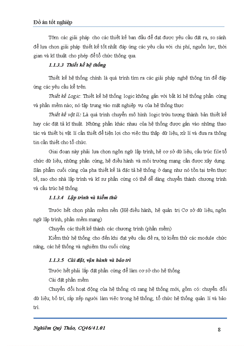 image for page Xây dựng phần mềm kế toán tập hợp chi phí và tính giá thành tại tổng công ty đầu tư và xây dựng cầu đường