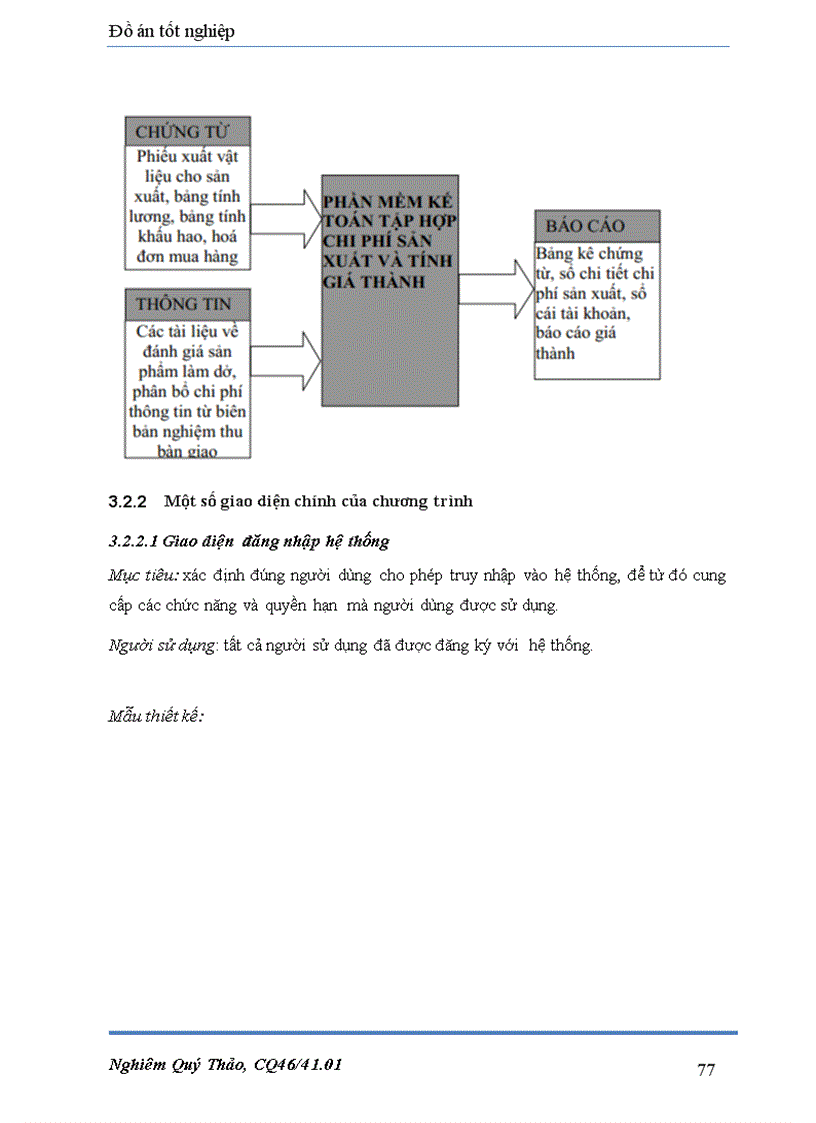image for page Xây dựng phần mềm kế toán tập hợp chi phí và tính giá thành tại tổng công ty đầu tư và xây dựng cầu đường