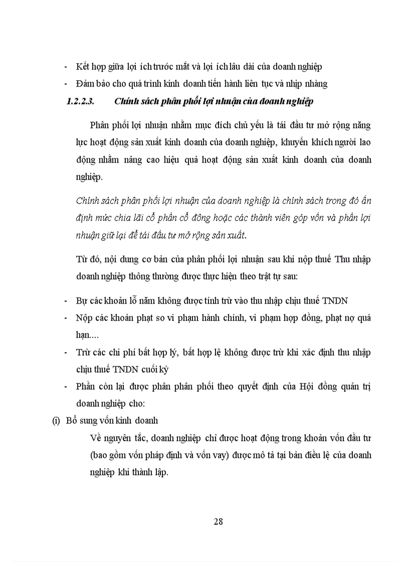 image for page Lợi nhuận và phân phối lợi nhuận tại công ty tnhh sản xuất nguyên liệu giấy việt nhật vũng áng 1