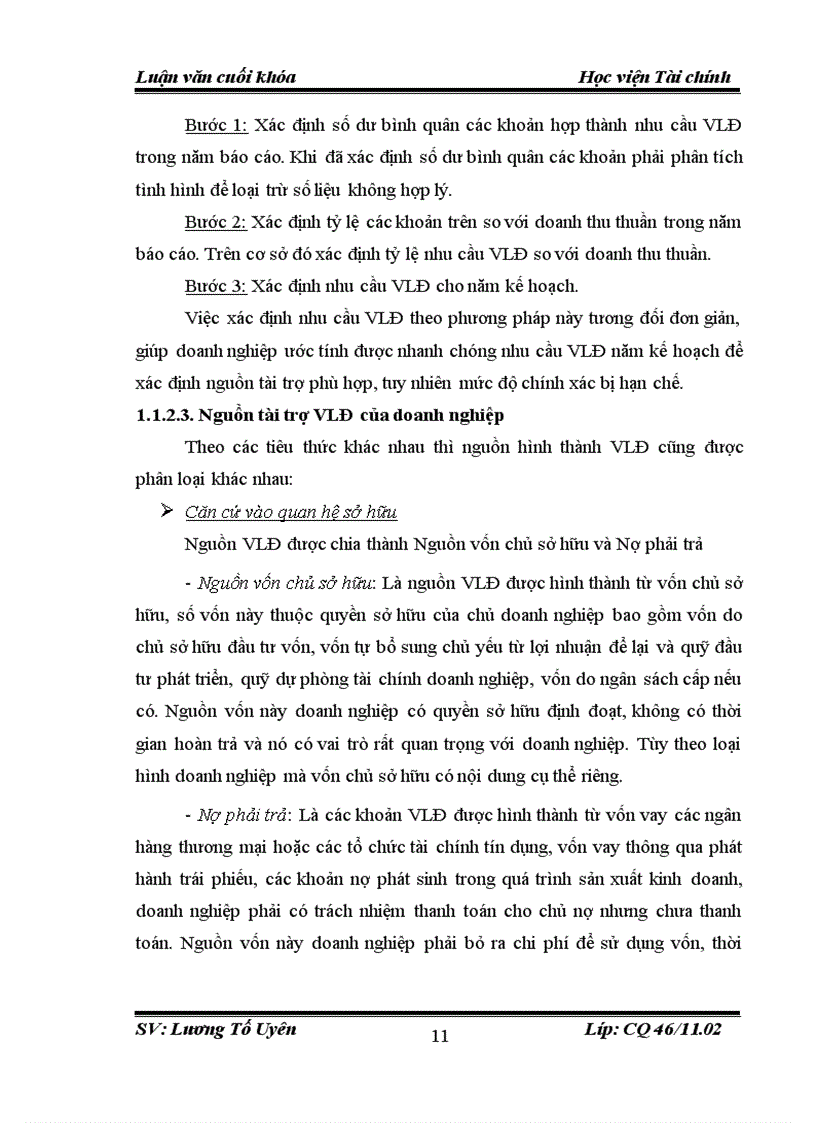 image for page Một số giải pháp nhằm nâng cao hiệu quả sử dụng vốn lưu động tại công ty TNHH Feldspar An Bình 1