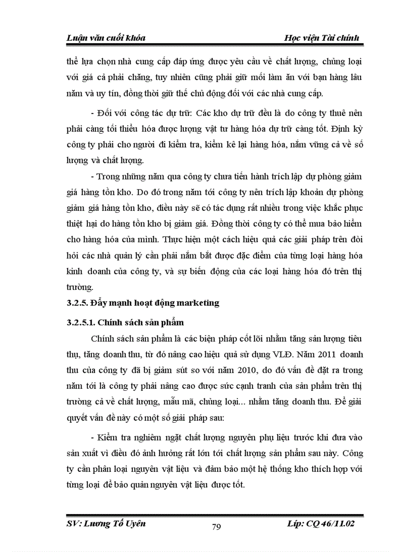 image for page Một số giải pháp nhằm nâng cao hiệu quả sử dụng vốn lưu động tại công ty TNHH Feldspar An Bình 1